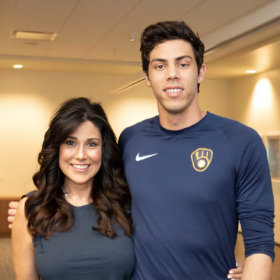 The picture of Alecia with her son that caused an uproar on Twitter.